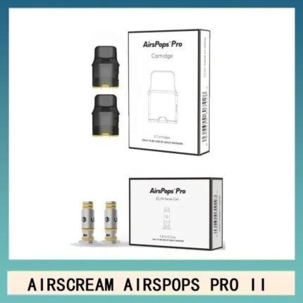 AIRSCREAM AIRSPOPS PRO II氣泡2代煙彈空倉霧化芯成品芯